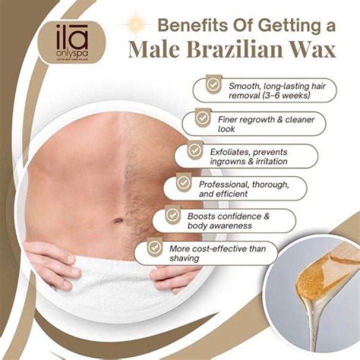 What is a male Brazilian wax called?