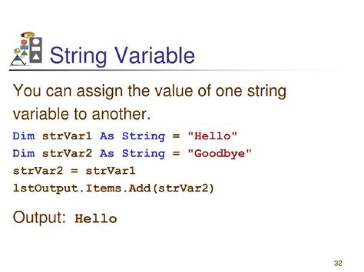 What is a string value?