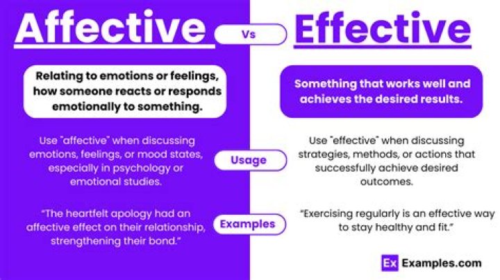 What is affective support?
