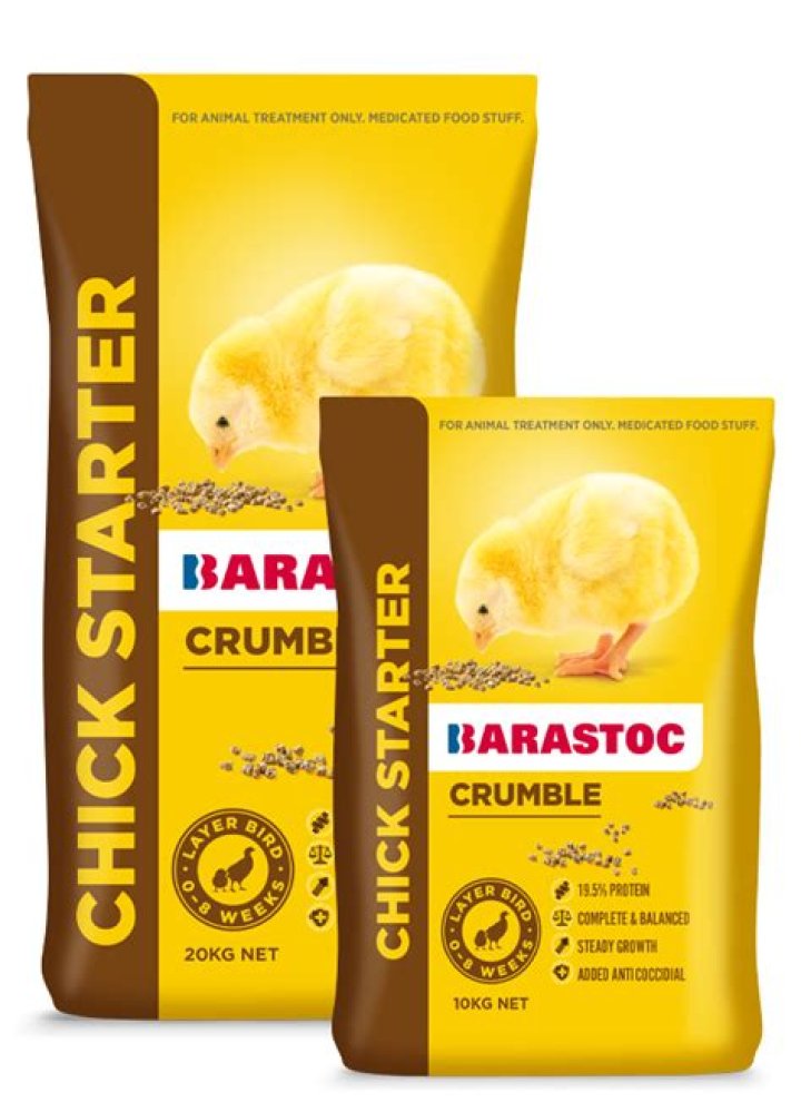 What is chick starter crumble?