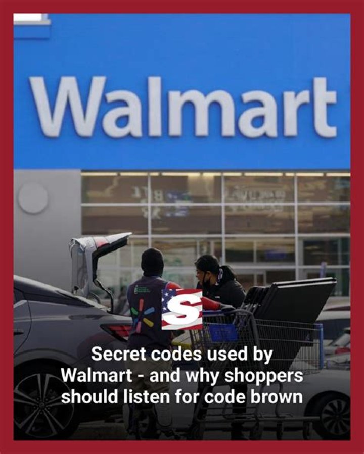 What is code Brown in Walmart?