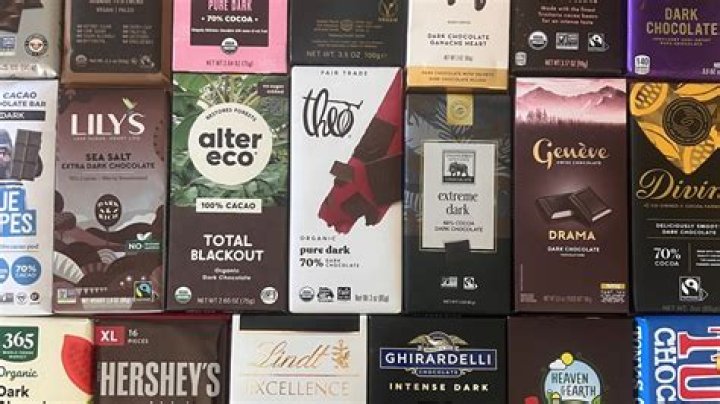 What is considered dark chocolate?