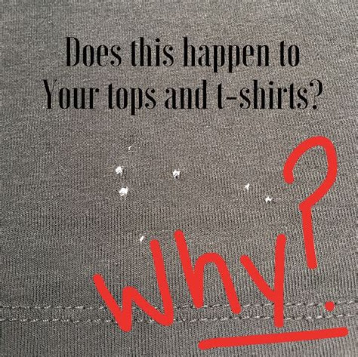 What is eating my cotton t-shirts?