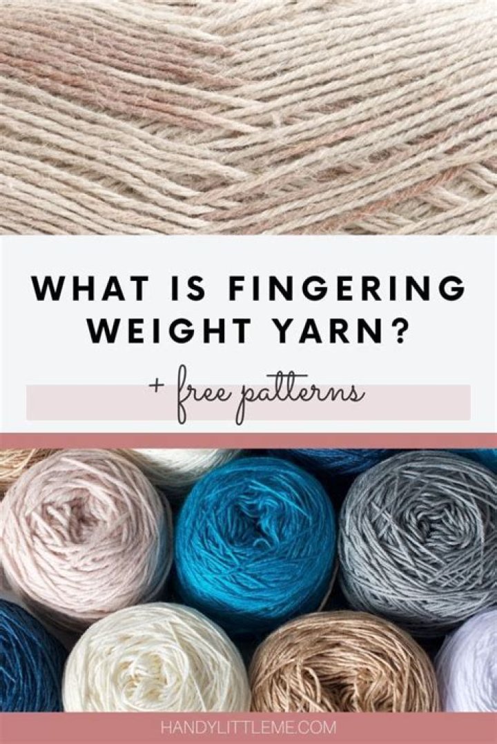 What is fingering yarn?