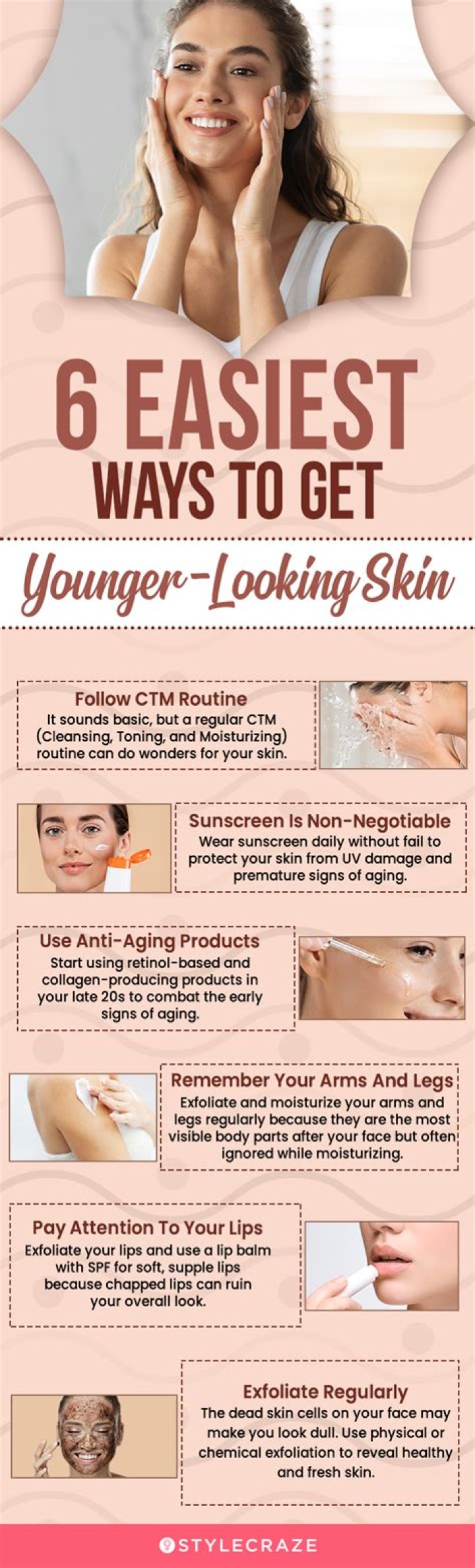 What is good for younger looking skin?
