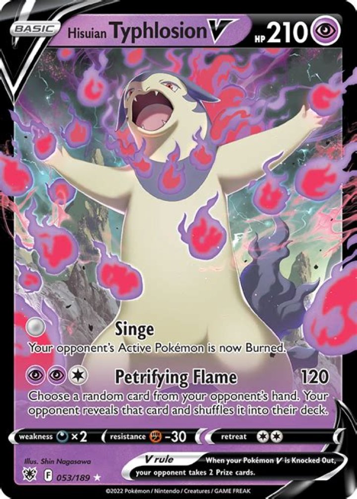 What is Hisui Typhlosion signature move?