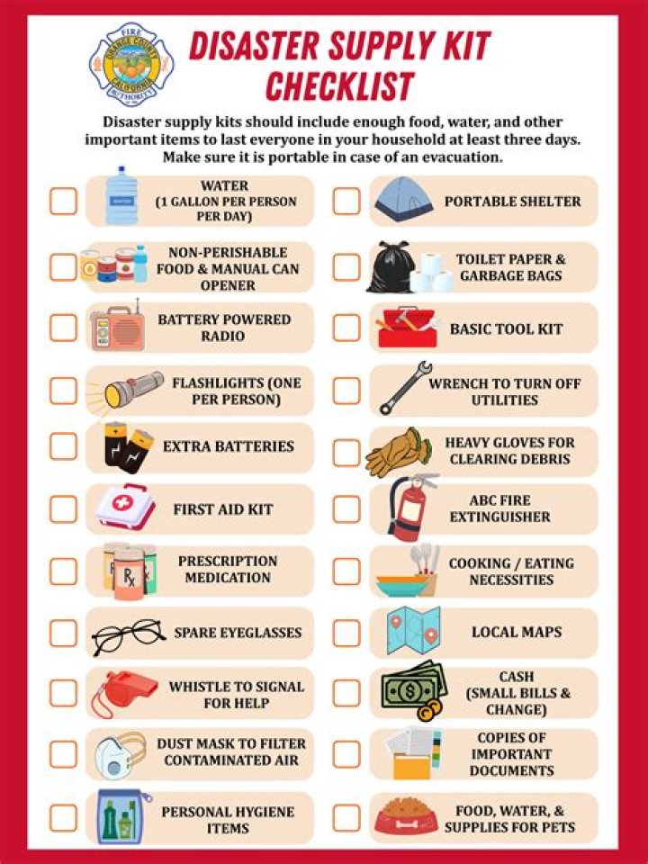 What is preparation for disaster?