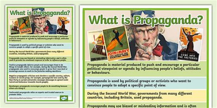 What is propaganda ks2?