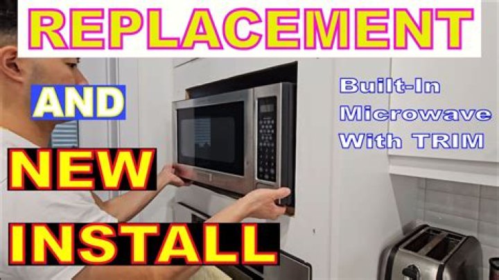 What is replacing the microwave?