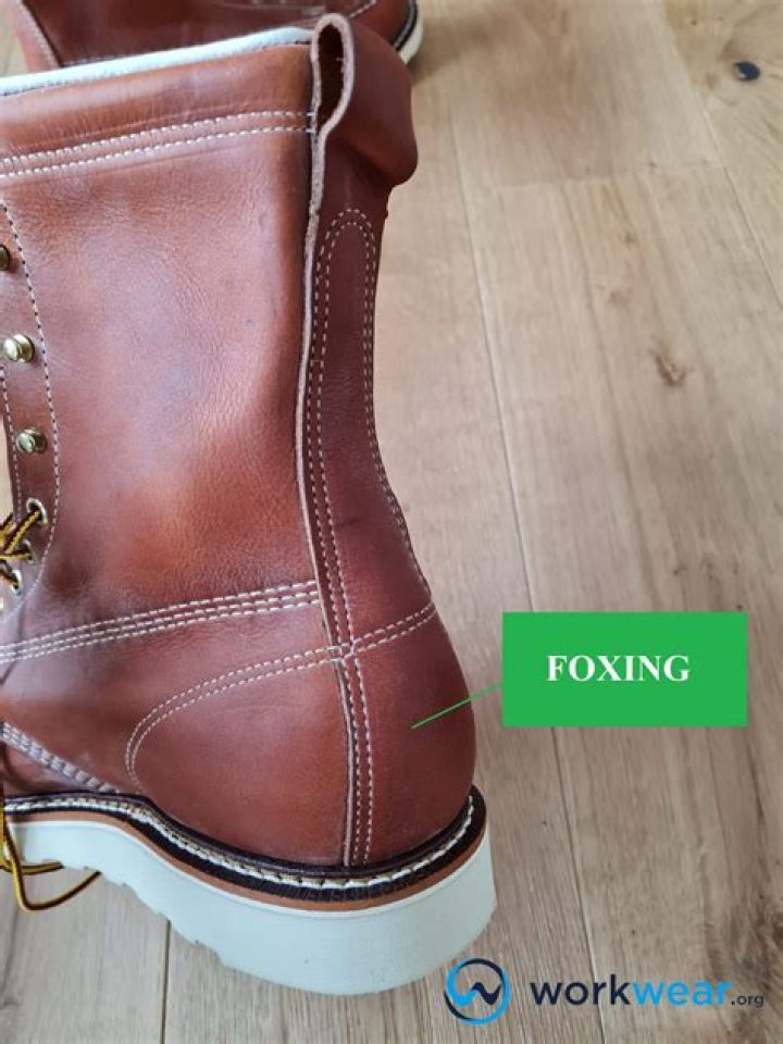What is rubber foxing?