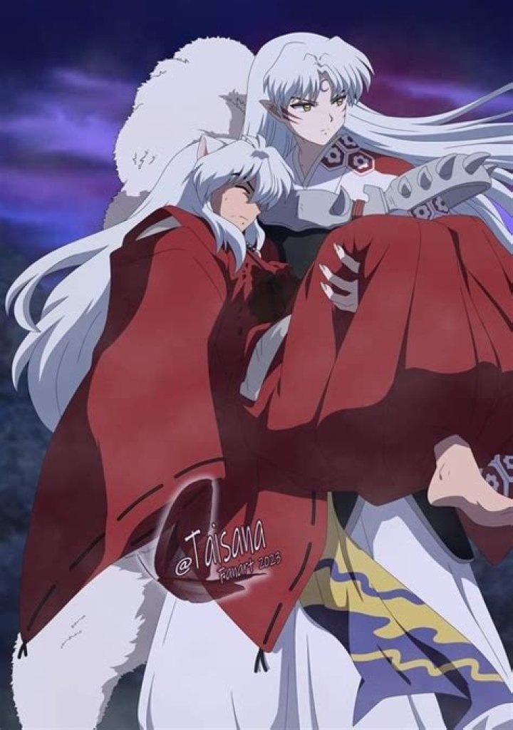What is Sesshomaru wearing?