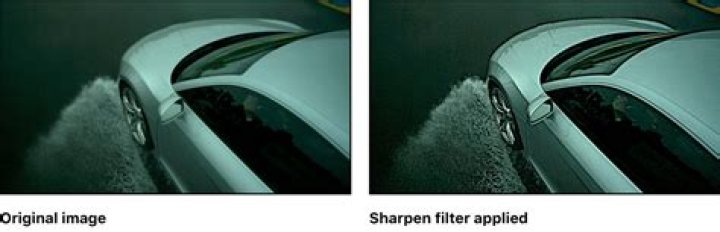 What is Sharpen filter?