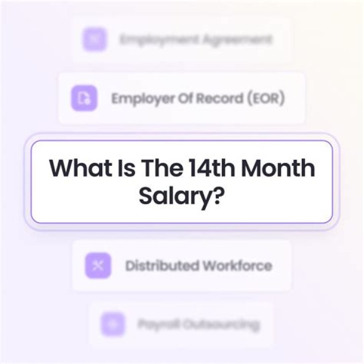 What is the 14th month?