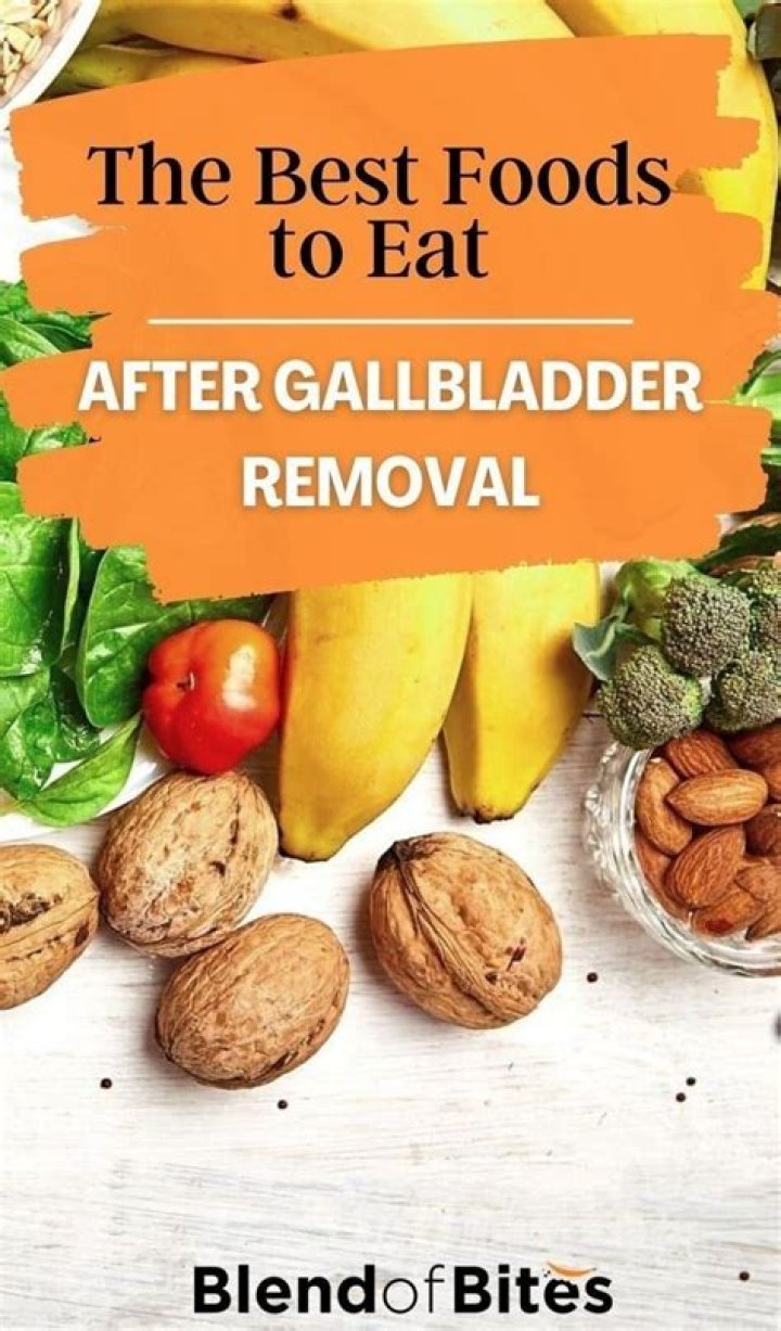 What is the best diet after gallbladder removal?