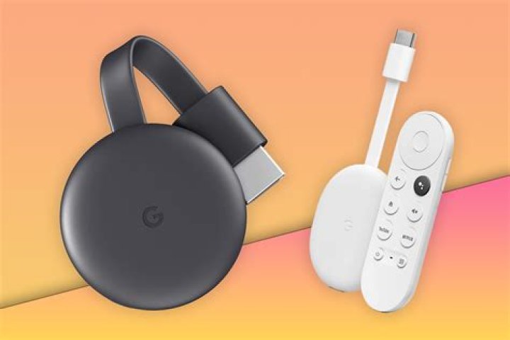 What is the button on Google chromecast?