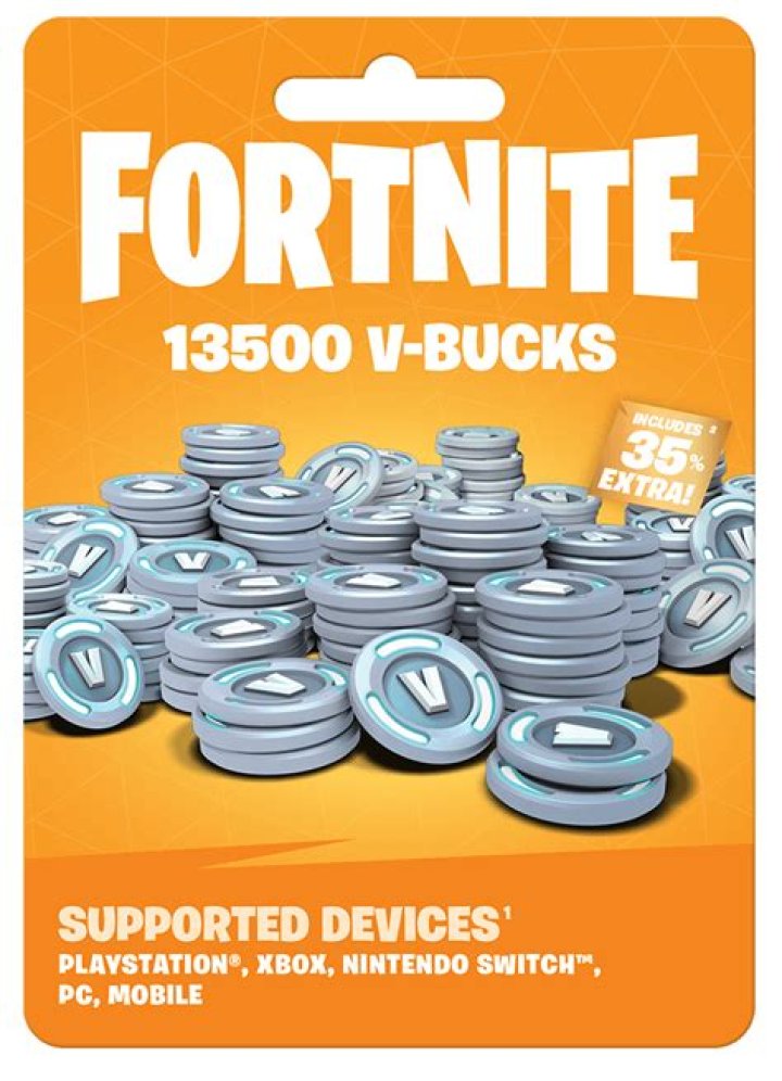 What is the code for 13500 V bucks free?