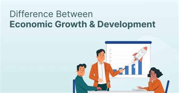 What is the difference between community development and economic development?