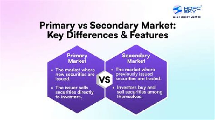 What is the difference between primary and secondary market research?