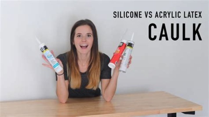 What is the difference between silicone and caulk?