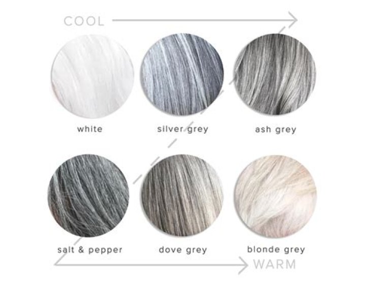 What is the difference between silver and platinum hair?