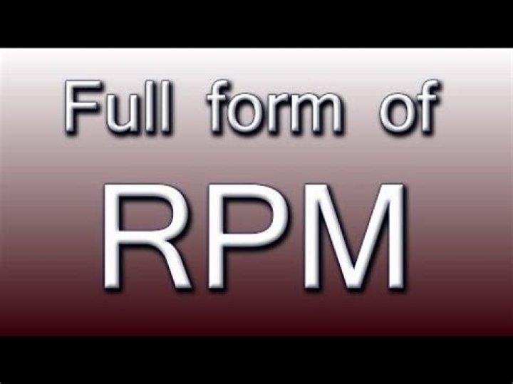 What is the full form of RPM?