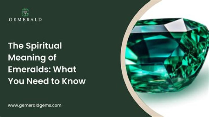 What is the full meaning of emerald?