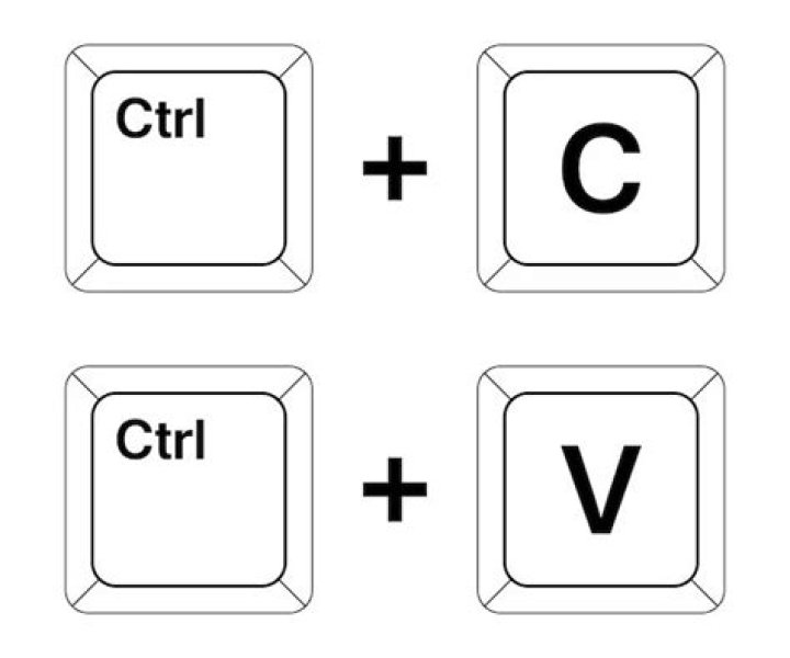 What is the function of Ctrl V?