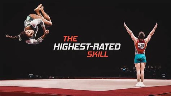 What is the hardest gymnastics event?