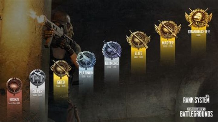 What is the highest rank in PUBG?