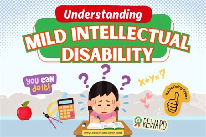 What is the IQ of a mild intellectual disability?