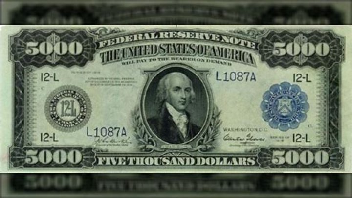 What is the largest bill ever printed?