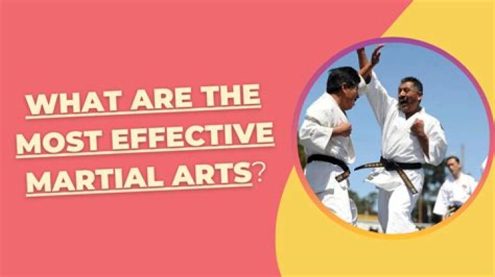 What is the most effective martial art in a street fight?