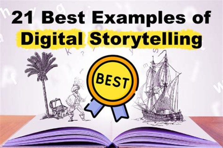What is the role of new media in the development of digital storytelling?