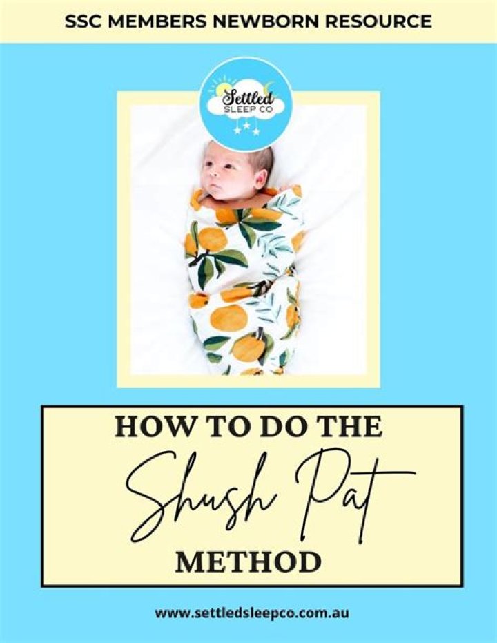 What is the shush pat method?
