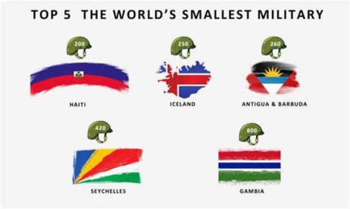 What is the smallest army in the world?