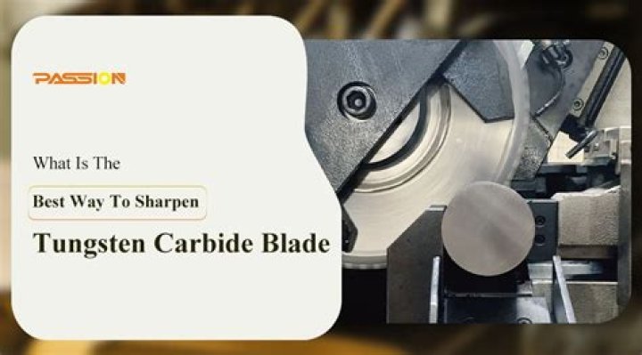 What is tungsten carbide blade used for?