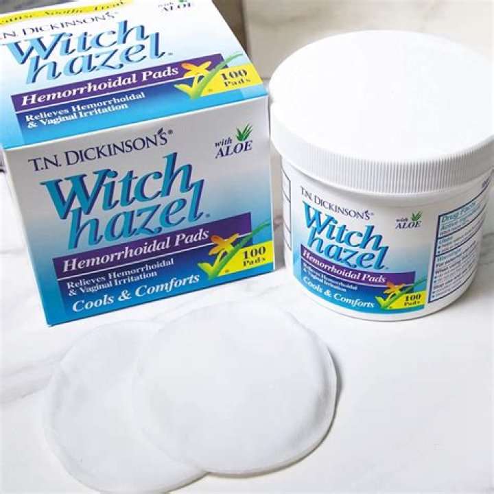 What is witch hazel used for in pregnancy?