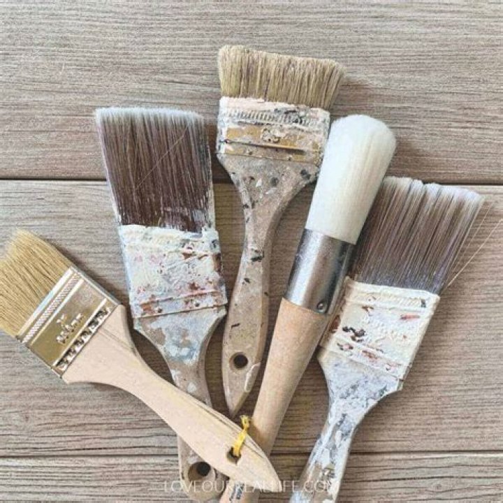 What kind of brush do you use with chalk paint?