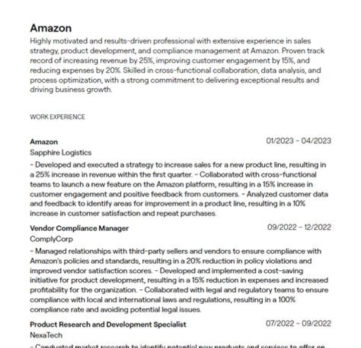 What level is manager at Amazon?