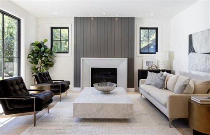 What makes a living room modern?