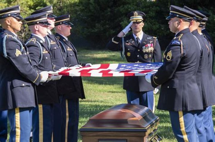 What qualifies for a military funeral?