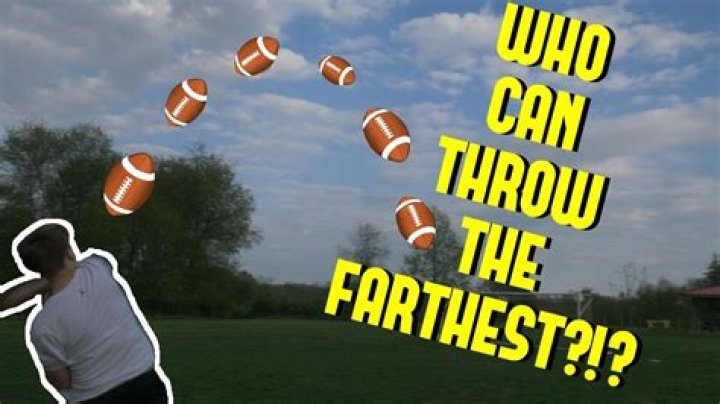 What quarterback can throw the farthest?