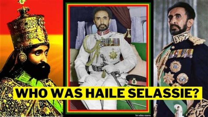 What race is Haile Selassie?