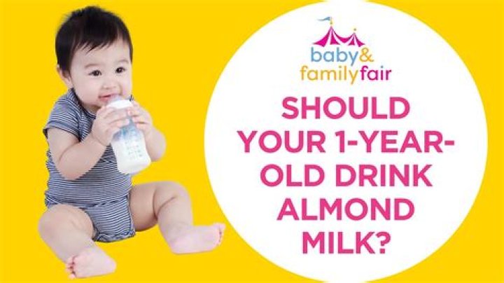 What should a 1 year old drink?