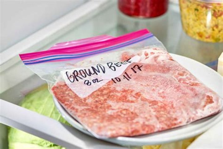 What should defrosted ground beef smell like?
