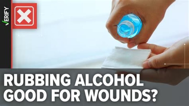What should you not use rubbing alcohol on?