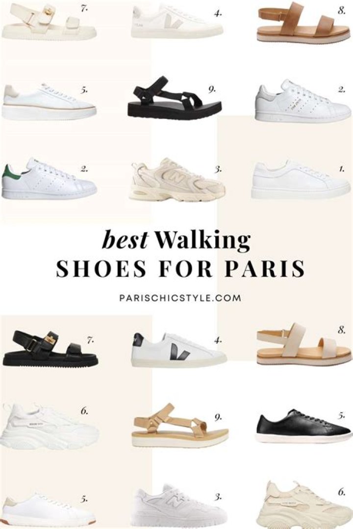 What sneakers are worn in Paris?
