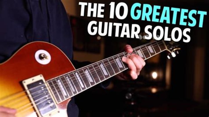 What song has the fastest guitar solo?