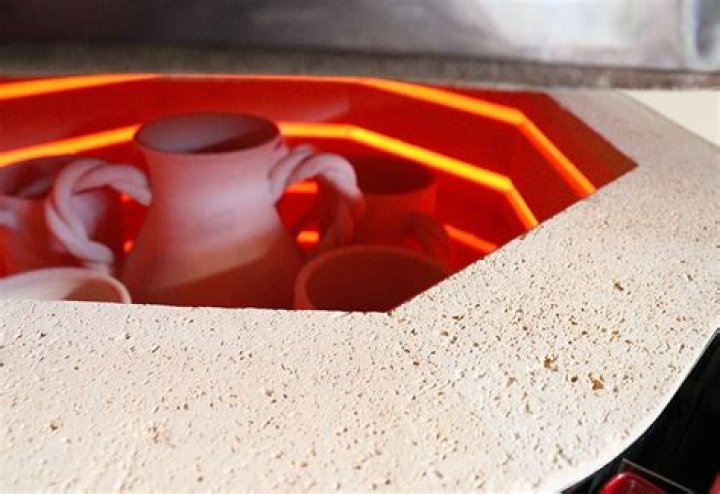 What temperature does paper clay fire at?