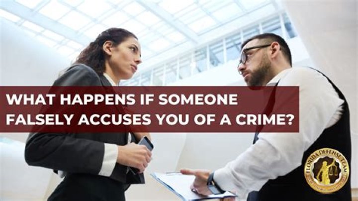 What to do when someone falsely accuses you of hitting them?